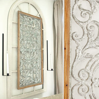 HUGE 40 Inch French Filigree Wall Decor