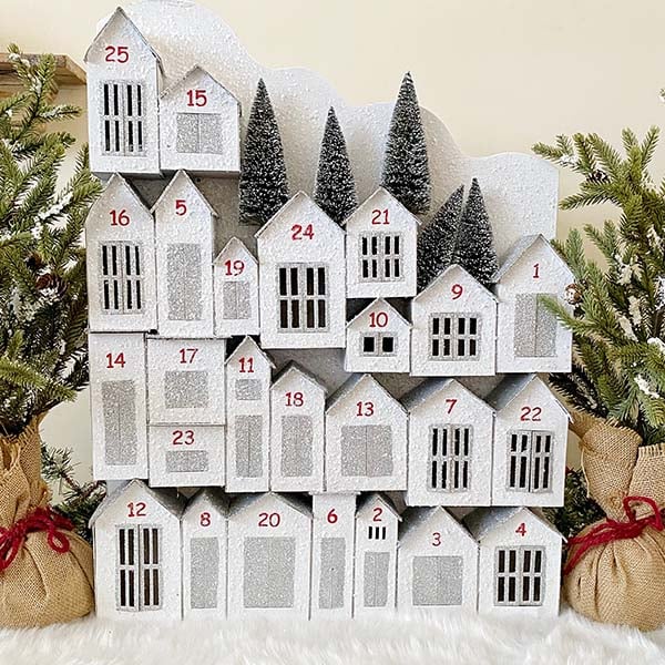 Light Up Glitter Houses Advent Calendar Decor Steals light-up-glitter-houses-advent-calendar-decor-steals