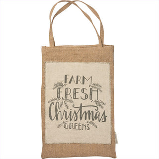 Christmas Feedsack Bag | Vintage Holidays