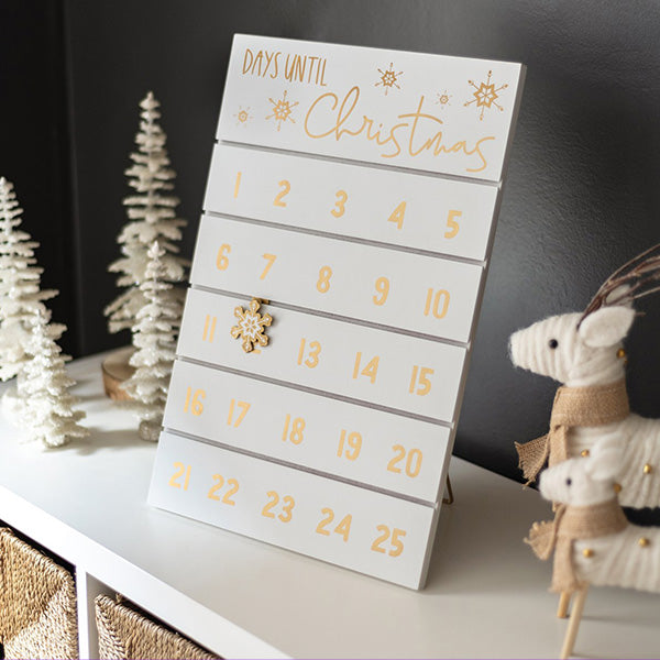 Tabletop Advent Calendar Decor Steals