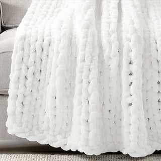 Cozy Knit Throw Blanket, Pick Your Style