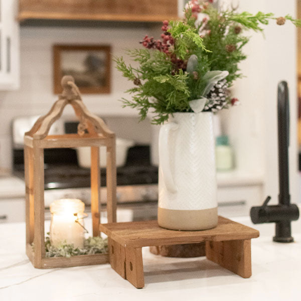 Repurposed Wooden Ship Ladder Risers, Set of 2 - Decor Steals