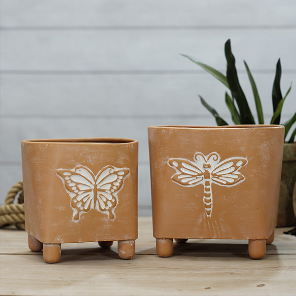 Antique Finish Insect Planters, Pick Your Style - Decor Steals