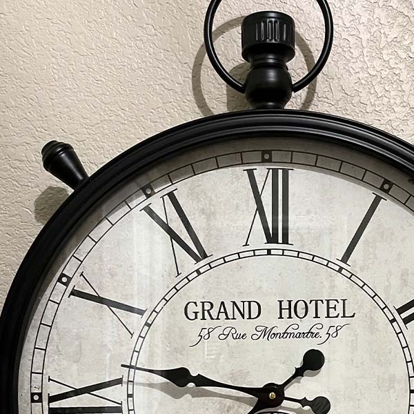 Grand Hotel Wall Clock - Decor Steals