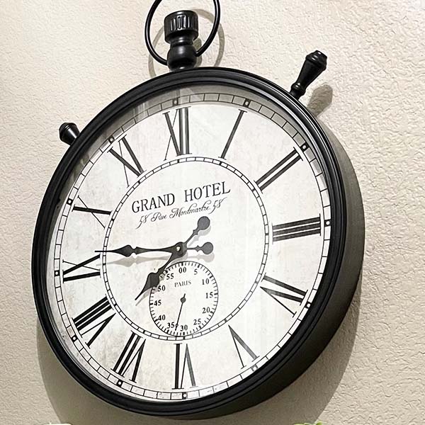 Grand Hotel Wall Clock - Decor Steals