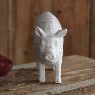 Farmhouse Pig Statue