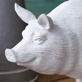 Farmhouse Pig Statue