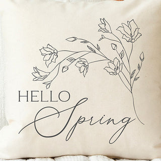 Spring Cotton Blend Pillow Cover, Pick Your Style