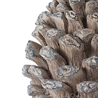 Distressed Pinecone Bookends