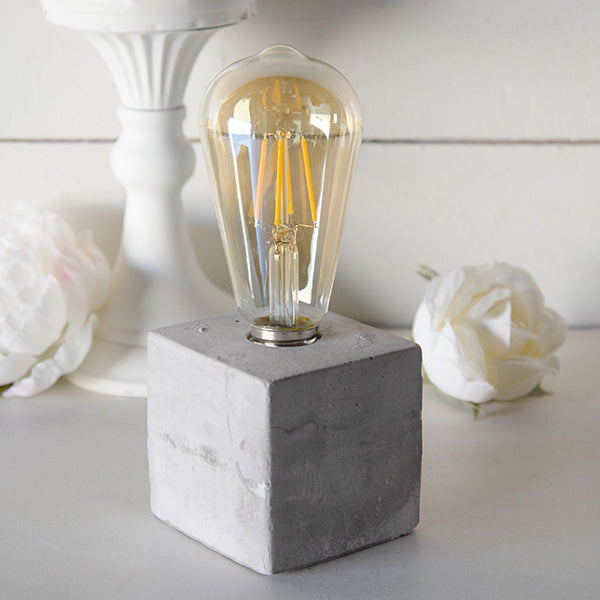 Cement Base Lamp - Decor Steals