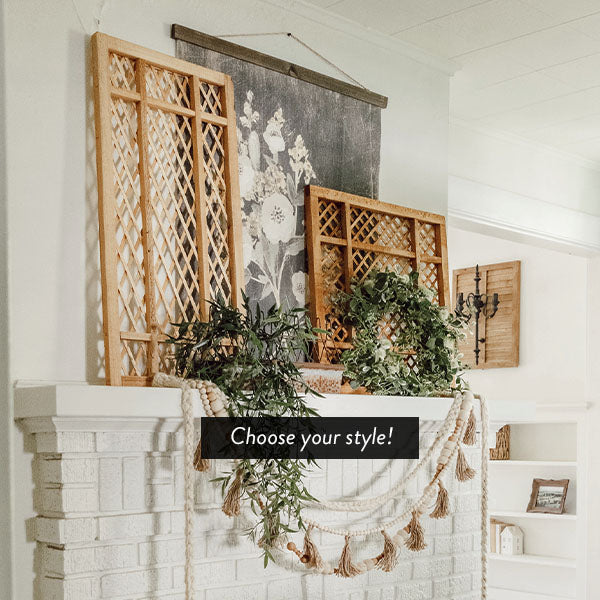 indoor lattice wall plants Lattice Wall Decor