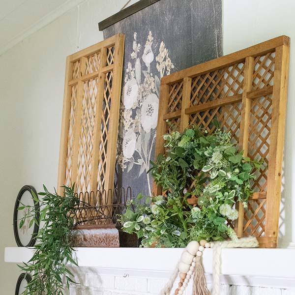 indoor lattice plants Lattice Wall Decor