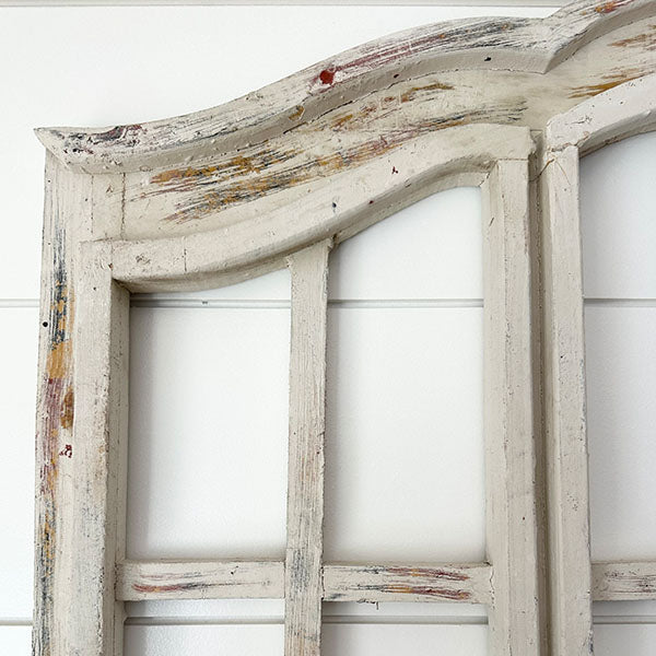 Large Window Frame Decoration Large Handcrafted Wooden Window Frame - Decor Steals