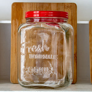 Embossed Cookie Jar