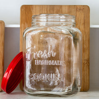 Embossed Cookie Jar