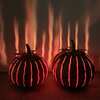 Luminary Pumpkins, Set of Two