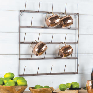 Wall Mounted Mug Rack