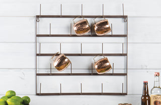 Wall Mounted Mug Rack