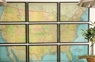 1880 Map of United States & Territories | County Atlas