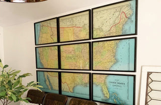 1880 Map of United States & Territories | County Atlas