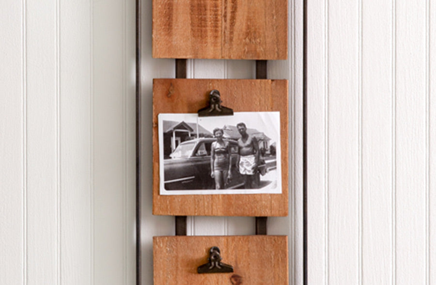 Wooden Clipboard Photo Holder, 2ct