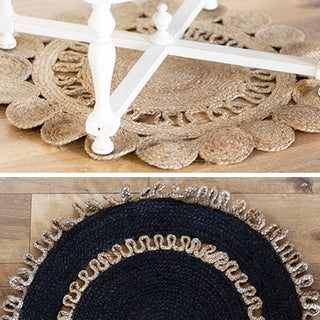 Round Hand-Braided Area Rug, Pick Your Style