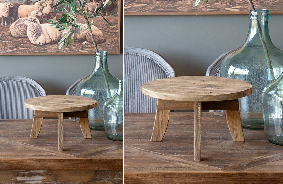 Ivory Tabletop Riser Wooden Tabletop Riser - Decor Steals