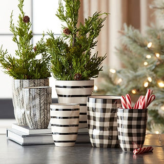 natural stone plant pots Stone Plant Pots | Assorted Patterned Natural Stone Plant Pot