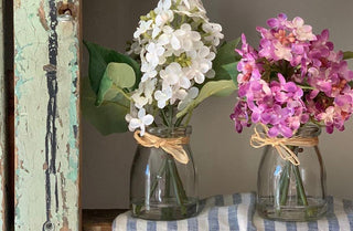 Lilac Centerpiece In Vase, Pick your color