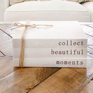 Mother's Day Hand Stamped Collect Beautiful Moments Book Set