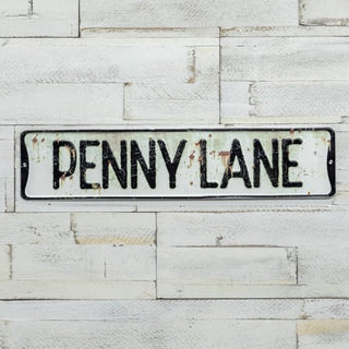 Penny Lane Antique Inspired Street Sign