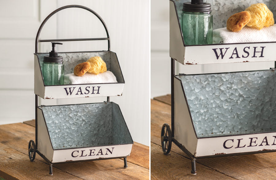 Antique Farmhouse Cleaning Caddy