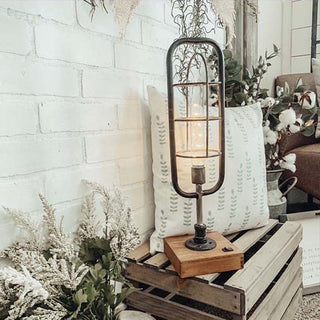 Standing Caged Firefly Lamp