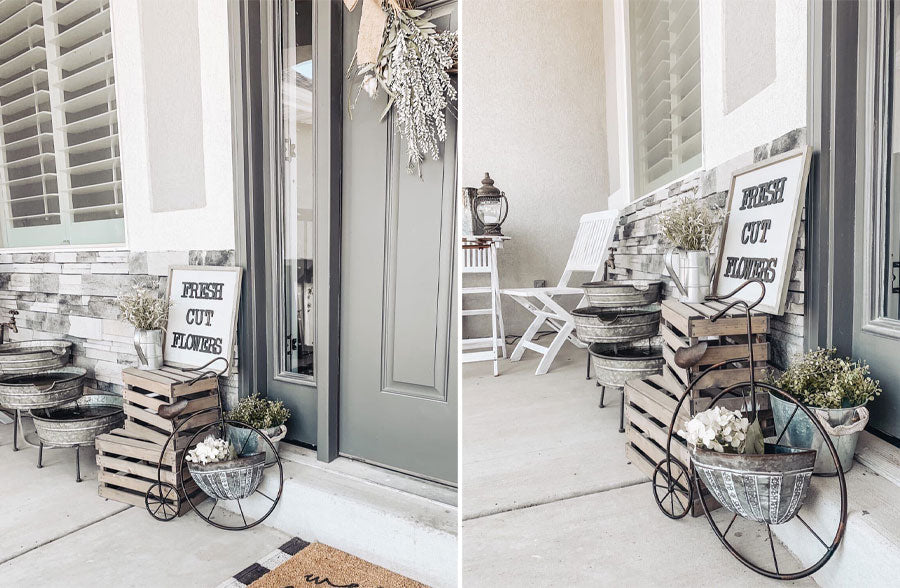 hanging bicycle planter Tricycle Planter