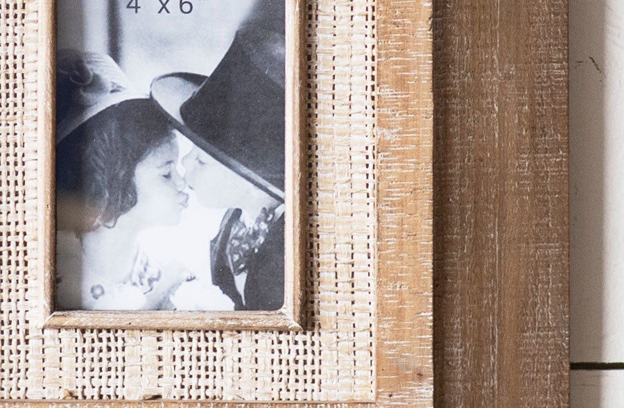 Double Photo Frame | Wooden Double Photo Frame - Decor Steals