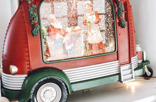 camper globe Camper Snow Globe | Light Up Camper Snow Globe