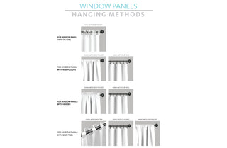 Ruffle Edge Curtain Panel Set, Pick Your Style