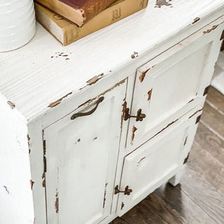 Antique-Inspired Wooden Ice Chest, DES Exclusive
