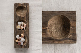 FOUND ITEM | Wooden Dough Bowl Tray
