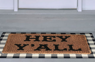 Hey Y'all Welcome Mat