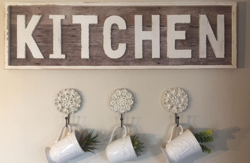 Large Kitchen Sign Kitchen Sign Large Kitchen Sign Farmhouse Vintage - Decor Steals