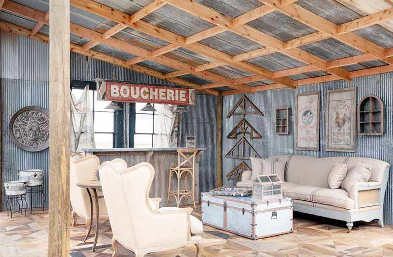 Rustic Gable Room Architectural Gable Collection Set of 4 | Farmhouse Statements - Decor ...