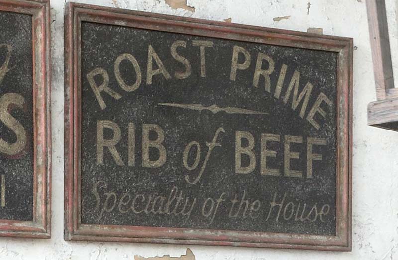 Local Beef Sign Vintage Inspired Specialty Beef Sign - Decor Steals