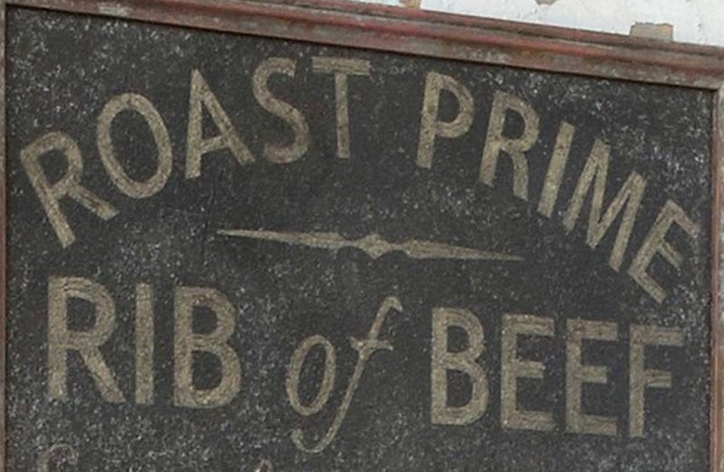 Local Beef Sign Vintage Inspired Specialty Beef Sign - Decor Steals