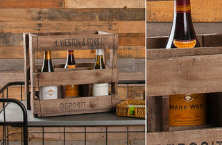 Vintage Wine Crate