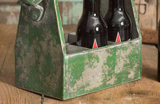 Metal Soda Caddy with Bottle Openers