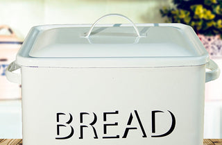 Enamel Bread Box