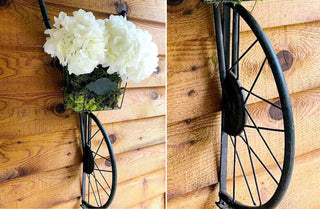 Bike and Basket Wall Art