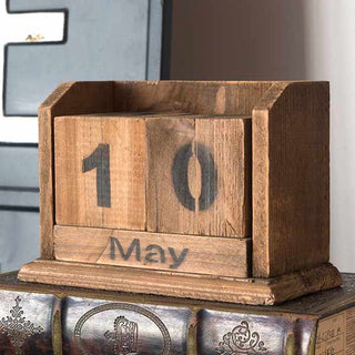 Wooden Block Calendar