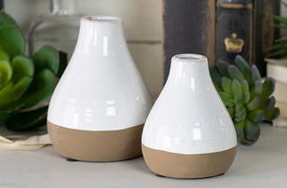 Ceramic Flower Vase  Set of 2